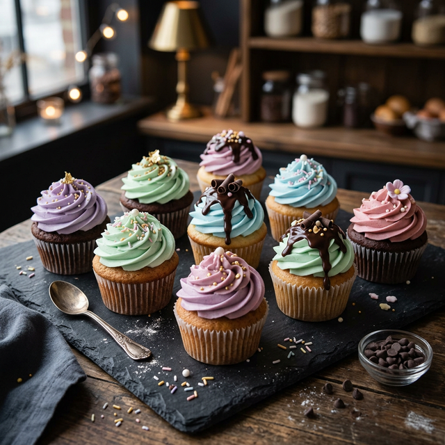 Cupcakes gourmet decorados